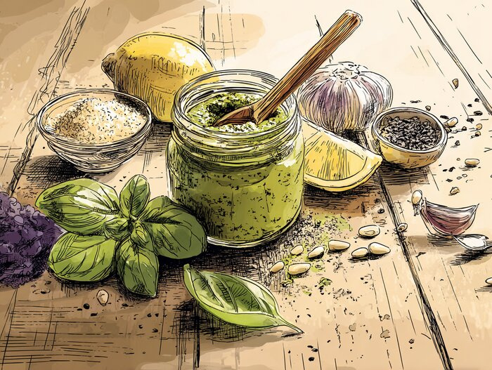 Basilikumpesto