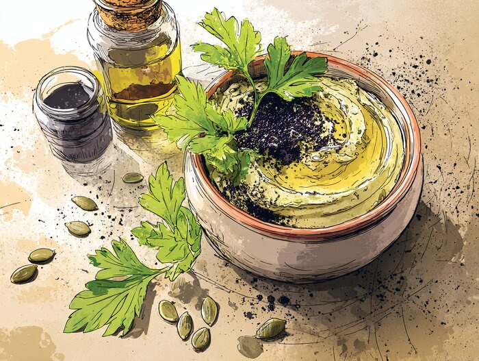 Kürbiskernpesto