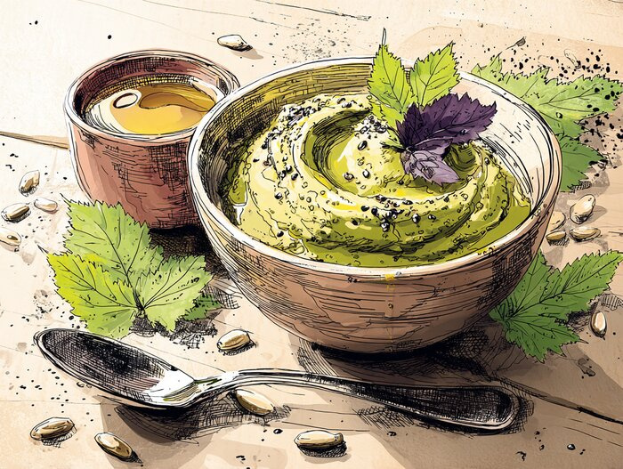 Brennnesselpesto