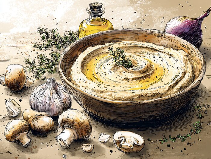 Champignon-Aufstrich