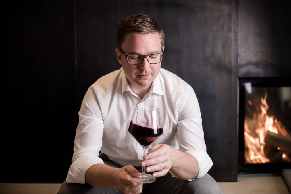 Master Sommelier Alex Koblinger im Döllerer Weinhaus